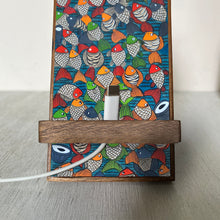 Load image into Gallery viewer, Phone Stand - Kalighat Pat Fish