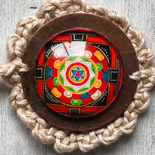 Load image into Gallery viewer, Rakhi - Mandala - Crochet - Baige