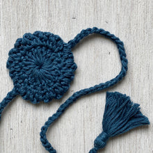 Load image into Gallery viewer, Rakhi - Mandala - Crochet - Blue