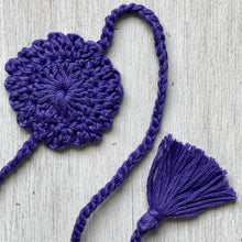 Load image into Gallery viewer, Rakhi - Mandala - Crochet - Violet