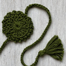 Load image into Gallery viewer, Rakhi - Mandala - Crochet - Green