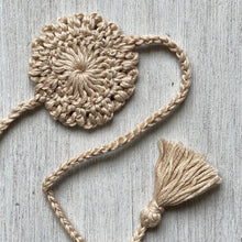 Load image into Gallery viewer, Rakhi - Mandala - Crochet - Baige