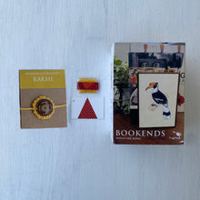 Load image into Gallery viewer, Rakhi Gift Hampers- Mandala Rakhi with Bookends
