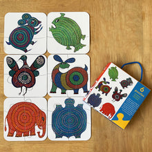 Load image into Gallery viewer, Rakhi Gift Hampers- Bhil Art - Rakhi with Toddler Puzzle