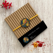 Load image into Gallery viewer, Rakhi Gift Hampers - Folk Art Rakhi with Toddler Puzzle