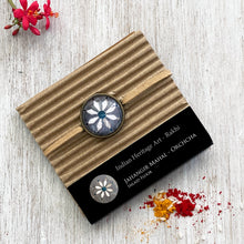 Load image into Gallery viewer, Rakhi Gift Hampers- Jahangir Mahal, Orchcha - Rakhi with Paper Weight Clock