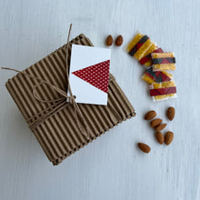 Load image into Gallery viewer, Rakhi Gift Hampers- Hand carved Block - Rakhi with Cufflinks