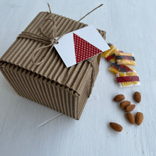 Load image into Gallery viewer, Rakhi Gift Hampers- Blue Pottery - Rakhi with Pill Box and Key Ring