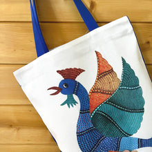 Load image into Gallery viewer, Tote Bag, Gond Rooster