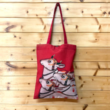 Load image into Gallery viewer, Tote Bag, Pichwai Cows