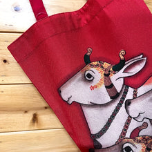 Load image into Gallery viewer, Tote Bag, Pichwai Cows