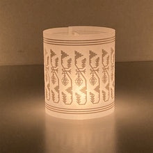 Load image into Gallery viewer, Tea Light Covers - Gold Textile