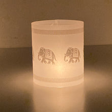 Load image into Gallery viewer, Tea Light Covers - Gold Textile

