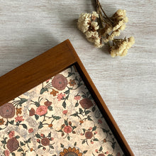 Load image into Gallery viewer, Teak Wood Tray - Hawa Mahal Painted Dome