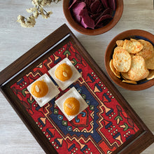 Load image into Gallery viewer, Teak Wood Tray - Aari Carpet