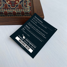 Load image into Gallery viewer, Teak Wood Tray - Kashmiri Carpet