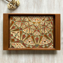 Load image into Gallery viewer, Teak Wood Tray - Amer Fort, Ganesh Pol