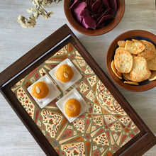 Load image into Gallery viewer, Teak Wood Tray - Amer Fort, Ganesh Pol