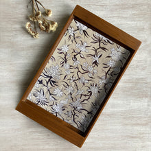 Load image into Gallery viewer, Teak Wood Tray - Hawa Mahal Painted Door