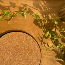 Load image into Gallery viewer, Trivet, round - Patachitra Tree, Peepul