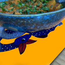 Load image into Gallery viewer, Trivet - square - Gond Deer