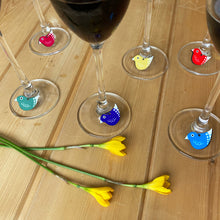 Load image into Gallery viewer, Wine Glass Charms - Birds
