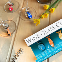 Load image into Gallery viewer, Wine Glass Charms - Fish