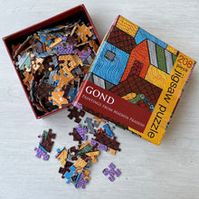 Load image into Gallery viewer, 208 Pieces Jigsaw Puzzle - Gond