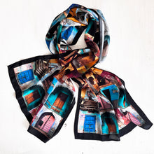 Load image into Gallery viewer, Scarf Crepe - Rajasthan Doors