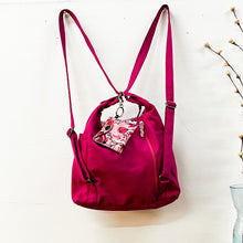 Load image into Gallery viewer, Sling Back Pack - Pink Magnolia - Painted Flowers