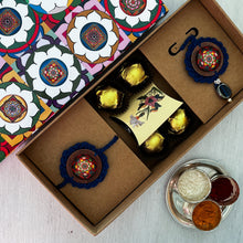 Load image into Gallery viewer, Lumba Rakhi - Gift Set (Navy)