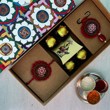 Load image into Gallery viewer, Lumba Rakhi - Gift Set (Red)