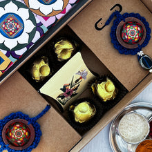 Load image into Gallery viewer, Lumba Rakhi - Gift Set (Navy)