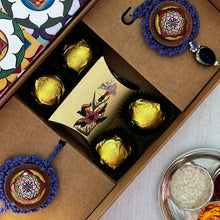 Load image into Gallery viewer, Lumba Rakhi - Gift Set (Purple)