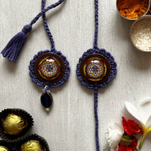 Load image into Gallery viewer, Lumba Rakhi - Gift Set (Purple)