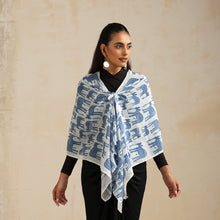 Load image into Gallery viewer, Scarf Chanderi - ۢBhil Elephant