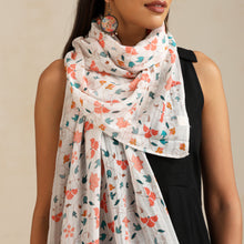 Load image into Gallery viewer, Scarf Chanderi - ۢMughal Summer