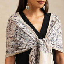 Load image into Gallery viewer, Scarf Chanderi - Painted Door, Hawa Mahal