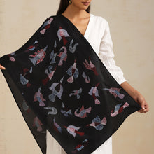 Load image into Gallery viewer, Cape Shrug - Birds Gond