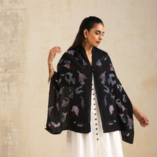 Load image into Gallery viewer, Cape Shrug - Birds Gond