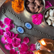 Load image into Gallery viewer, Rakhi - Madhubani Nazar (evil eye) Rakhi