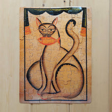 Load image into Gallery viewer, Jigsaw Puzzle 63 Pieces  - Kalighat Pat Cats