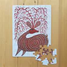 Load image into Gallery viewer, Jigsaw Puzzle 63 Pieces - Bhil Deer