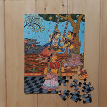 Load image into Gallery viewer, Jigsaw Puzzle 63 Pieces  - Patachitra Women