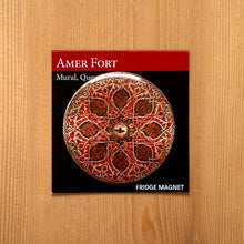 Load image into Gallery viewer, Fridge Magnet Round - Amer Fort, Queens Quarter