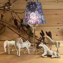 Load image into Gallery viewer, Wine Glass Shade - Blue Chintz