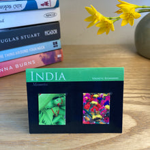 Load image into Gallery viewer, Magnetic Bookmarks set of 2 - Parrot And Flowers