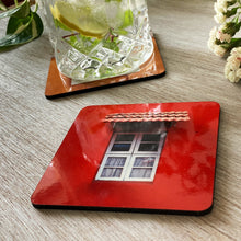 Load image into Gallery viewer, Coasters set of 2 -  Goa Windows