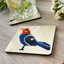 Load image into Gallery viewer, Coasters set of 2 - Varanasi Birds