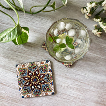 Load image into Gallery viewer, Coasters set of 2 - Naqashi, Kashmir